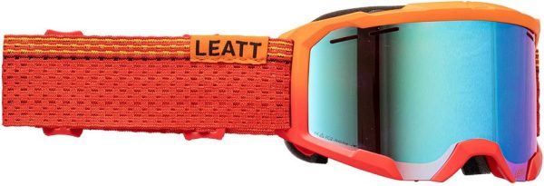 Leatt Velocity MTB 4.0 X-FLow Goggle - Red Blue/Iriz UC