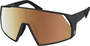 Scott Pro Shield LS black - AMP LS gold chrome S1-3