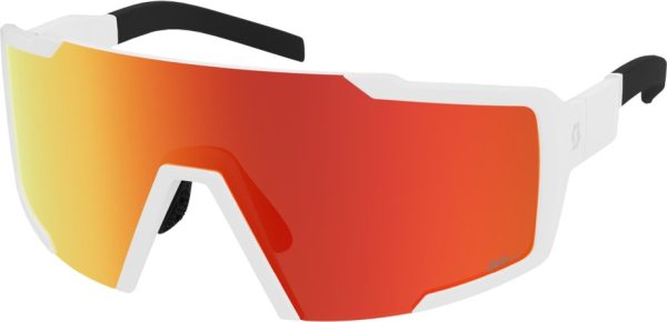 7616185342182 Scott Shield white matt - AMP red chrome S3