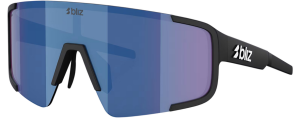 Bliz P003 Matte Black - Grey w Blue Mirror