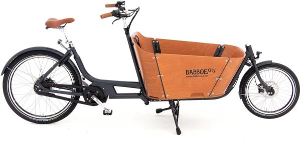 Babboe City Mountain - 500 Wh - 26 Zoll - Long John