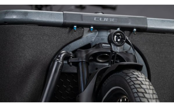 Cube Cargo Hybrid Comfort SLX 800 - 800 Wh - 26 Zoll - Long John - 2026 - stonegrit´n´black