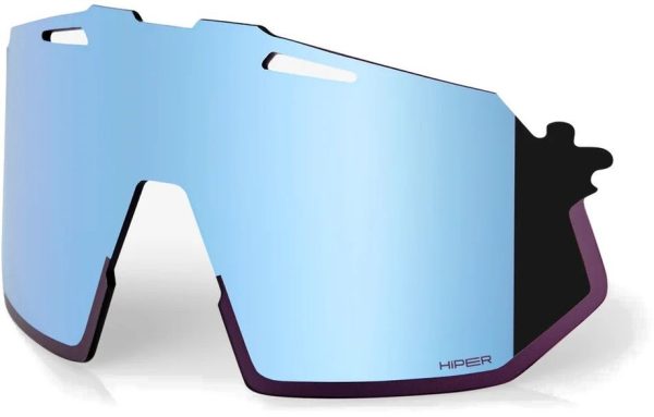 100 Percent Hypercraft SQ Ersatzglas - HiPER Polycarbonat Blue