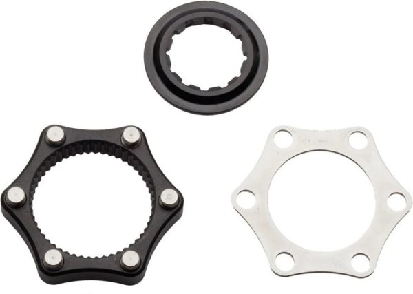 Problem Solvers Center Lock Adapter für QR/12mm Steckachsen, inkl. Lockring