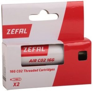 Zefal CO2-Kartuschen 16g - Gewinde