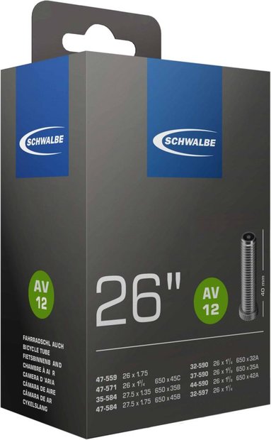 4026495099042 Schwalbe AV12 Schlauch 26/27,5 Zoll - 40 mm