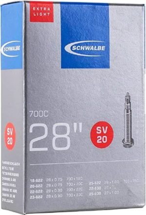 Schwalbe SV20 Extra Light Schlauch 28 Zoll - 40 mm