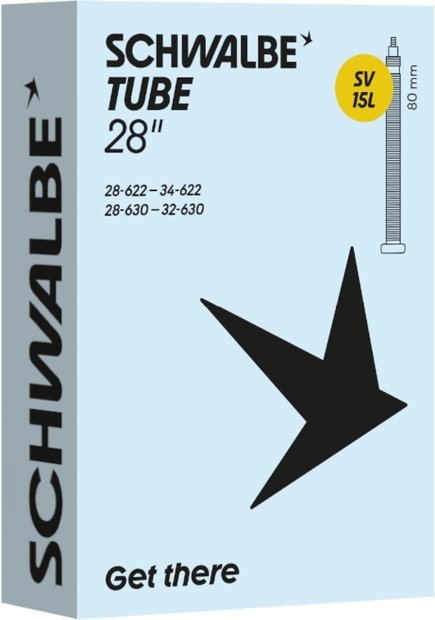 4026495950428 Schwalbe SV15L Schlauch 28 Zoll - 80 mm