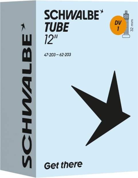 4026495960489 Schwalbe DV1 Schlauch 12 Zoll - 40 mm