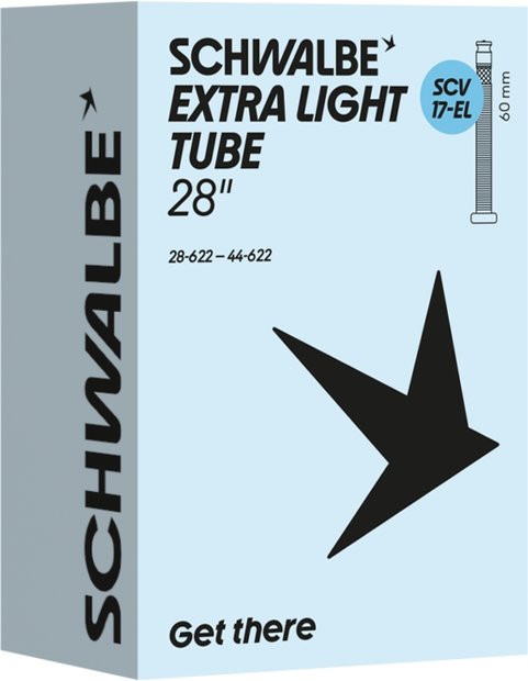 4026495968744 Schwalbe SCV17-EL Extra Light Schlauch 28 Zoll - 60 mm