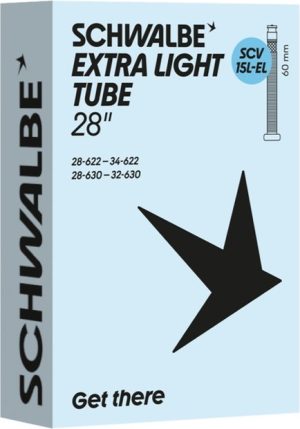 Schwalbe SCV15L-EL Extra Light Schlauch 28 Zoll - 60 mm