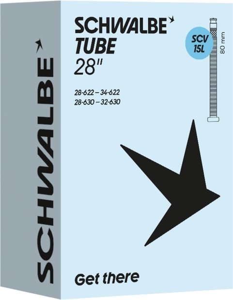 4026495975025 Schwalbe SCV15L Schlauch 28 Zoll - 80 mm
