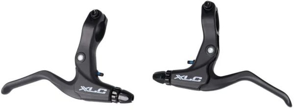 4055149336806 XLC Comp Bremshebelset BL-V12 2-Finger, Alu, Rapidfire, V-Brake