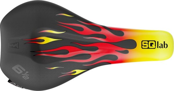 4062695005575 SQlab Sattel 6 1/2 Ergowave Flames CrMo