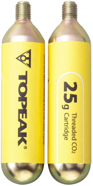 4260477065421 Topeak CO2-Kartuschen 25g - Gewinde 2er-Set