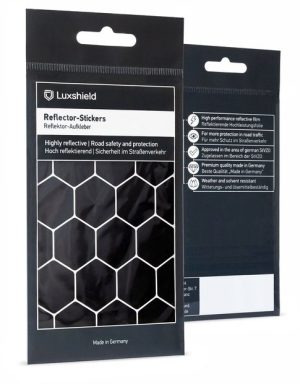 Luxshield Reflektoren Aufkleber Hexagon