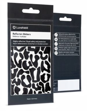 Luxshield Reflektoren Aufkleber Leopard