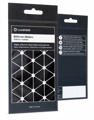 Luxshield Reflektoren Aufkleber Dreiecke Klein