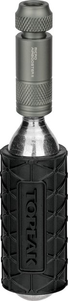 Topeak Micro Airbooster II CO2-Minipumpe inkl. 16g Kartusche