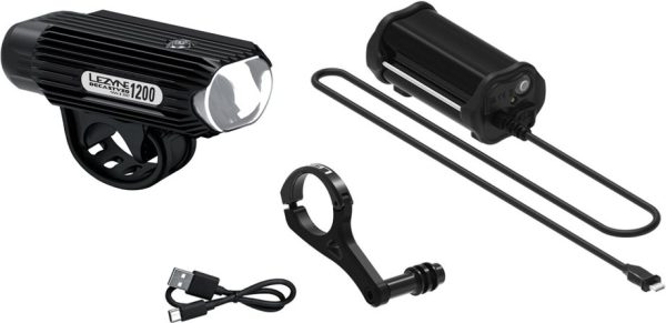 4710582554292 Lezyne Deca 1200 Scheinwerfer, Loaded Kit - StVZO