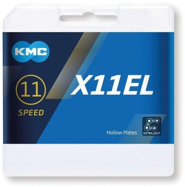 KMC Kette X11EL Silber 11-fach, 118 Glieder