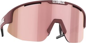 Bliz Matrix Small Matt Burgundy - Brown Rose Multi