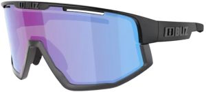 Bliz P001 Matt Black -Nordic Light Begonia - Violet w Blue Multi
