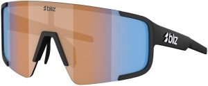Bliz P003 Small Matte Black - Grey w Blue Mirror