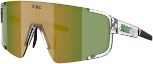 Bliz P003 Small Transparent White - Brown w Green Multi
