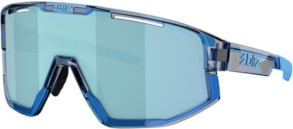 8056262659861 Bliz Fusion Small Transparent Blue - Smoke w Ice Blue Multi