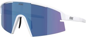 Bliz P006 Matte White - Smoke w blue multi