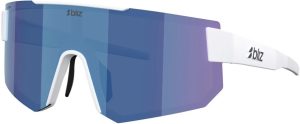 Bliz P005 Matte White - Smoke w Blue multi
