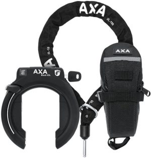 AXA Set Block XXL Rahmenschloss + ULC100 Kette + Tasche