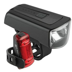 AXA DWN 100/Rear Brake Light USB Akku Beleuchtungsset - StVZO