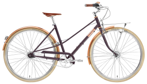 Creme Caferacer Lady Doppio - 28 Zoll - Trapez