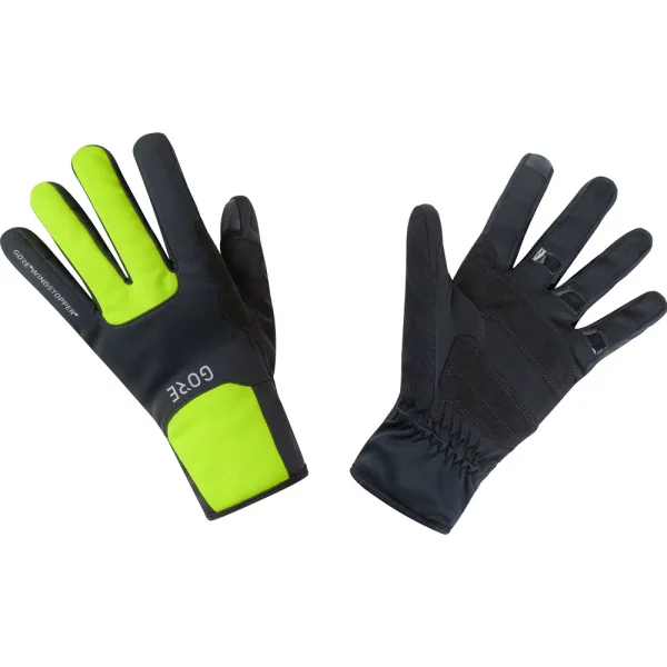 163420421656a_gore_m_thermo_g_ws_gloves_yellow GOREWEAR - GOREWEAR Gore® Windstopper® Thermo G Radhandschuhe neon gelb