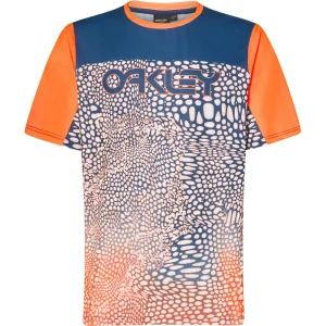 Sport - Oakley
                         Maven Coast Radtrikot Herren distorted frogskin blue