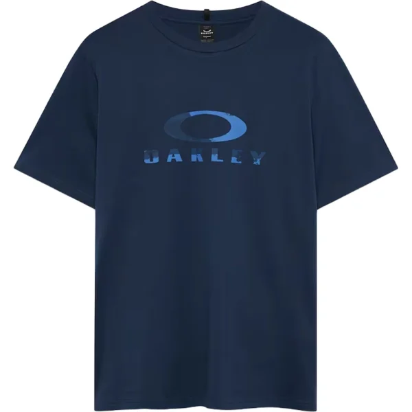 Oakley-Oakley-Camo-Ellipse-T-Shirt-abyss-blau Oakley - Oakley Camo Ellipse T-Shirt abyss